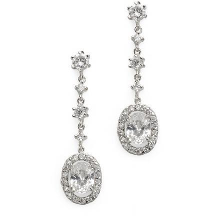 Addison Cubic Zirconia Earrings from Anna Bellagio