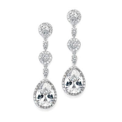 Aryanna Dramatic Dangle Earrings | Anna Bellagio