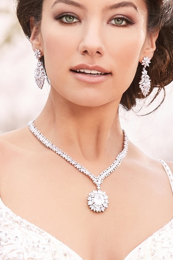 Astrid Necklace on Model