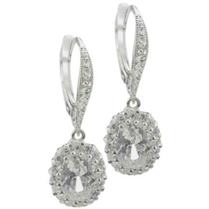 Celina Cubic Zirconia Earrings | Anna Bellagio
