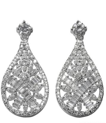 Charlene CZ Statement Earring
