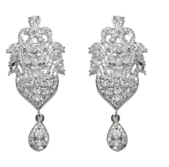 Christiana Statement Bridal Earring from Anna Bellagio
