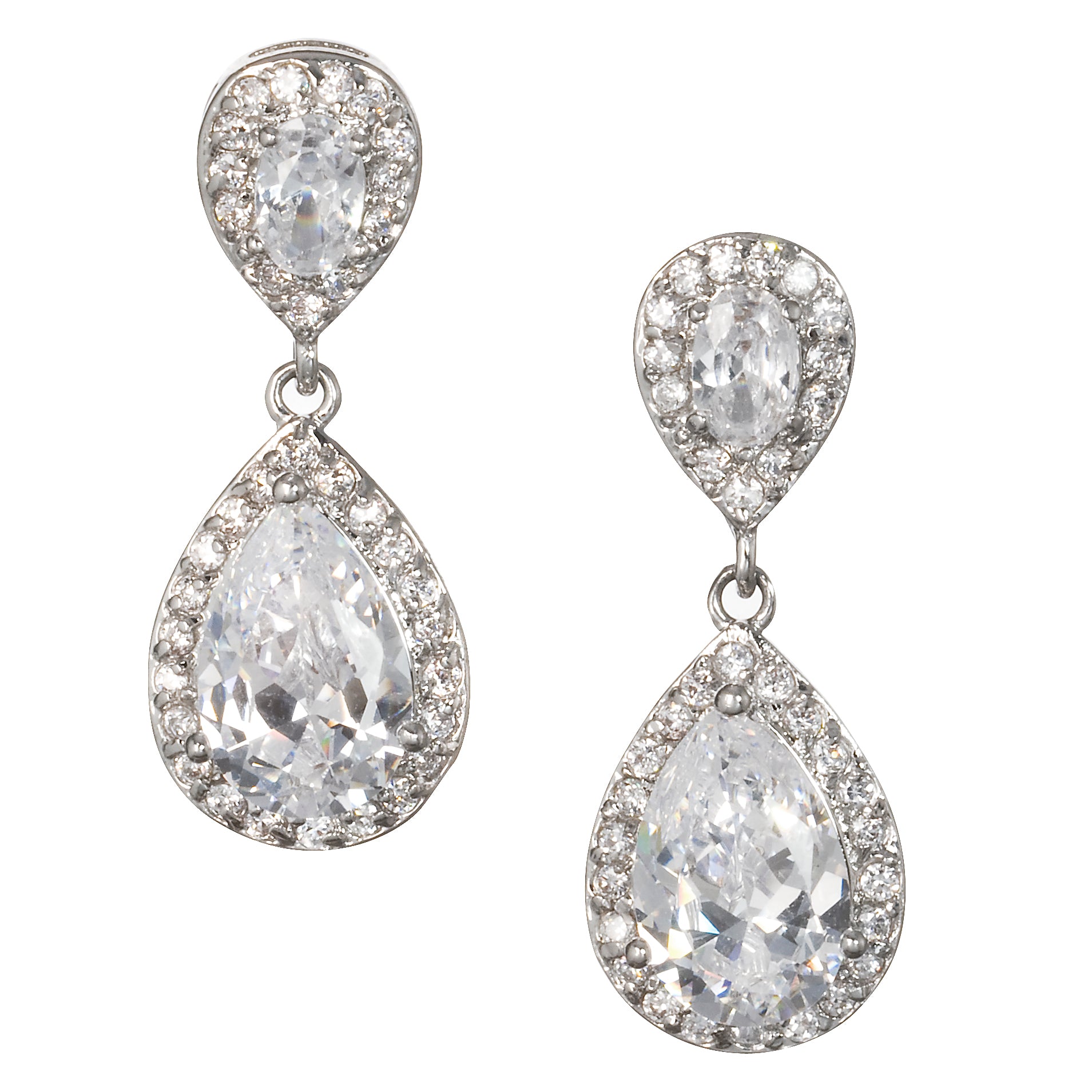 Elsa Bridal Drop Earring from Anna Bellagio.