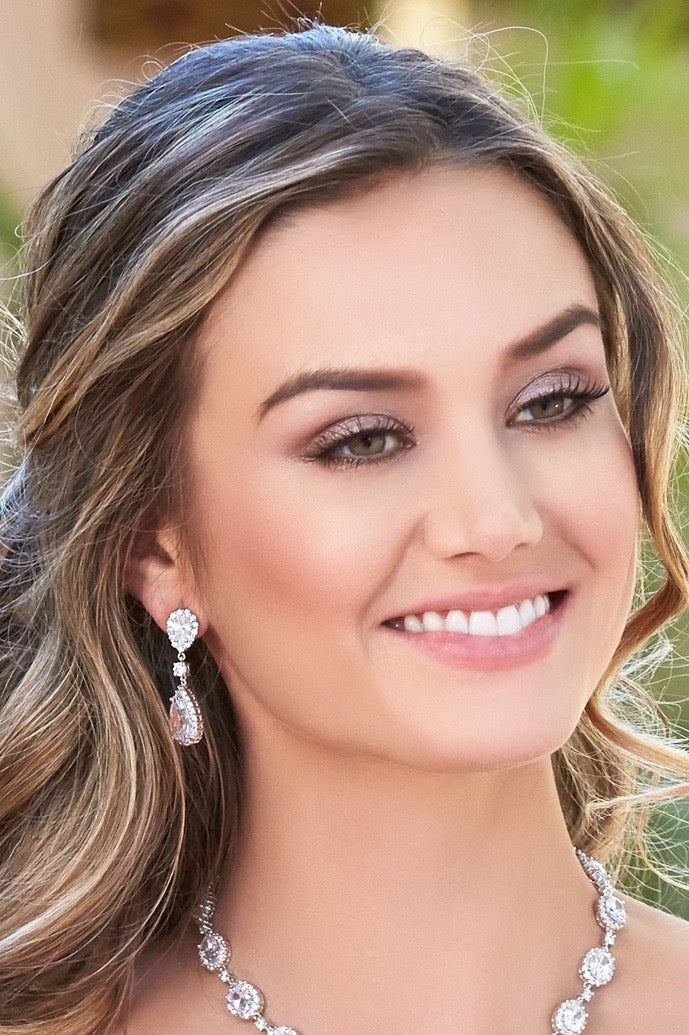 Keirsten Earrings on Model Close-up