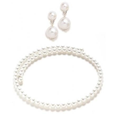 Olivia Colored Pearl Jewelry Set