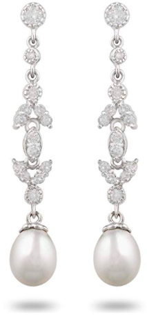 Primrose Freshwater Pearl Vine Earrings