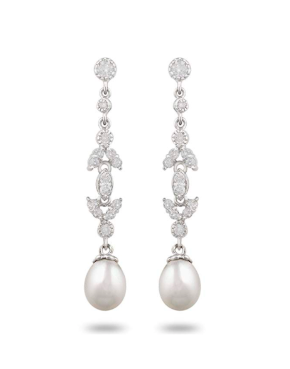 Primrose Freshwater Pearl Vine Earrings