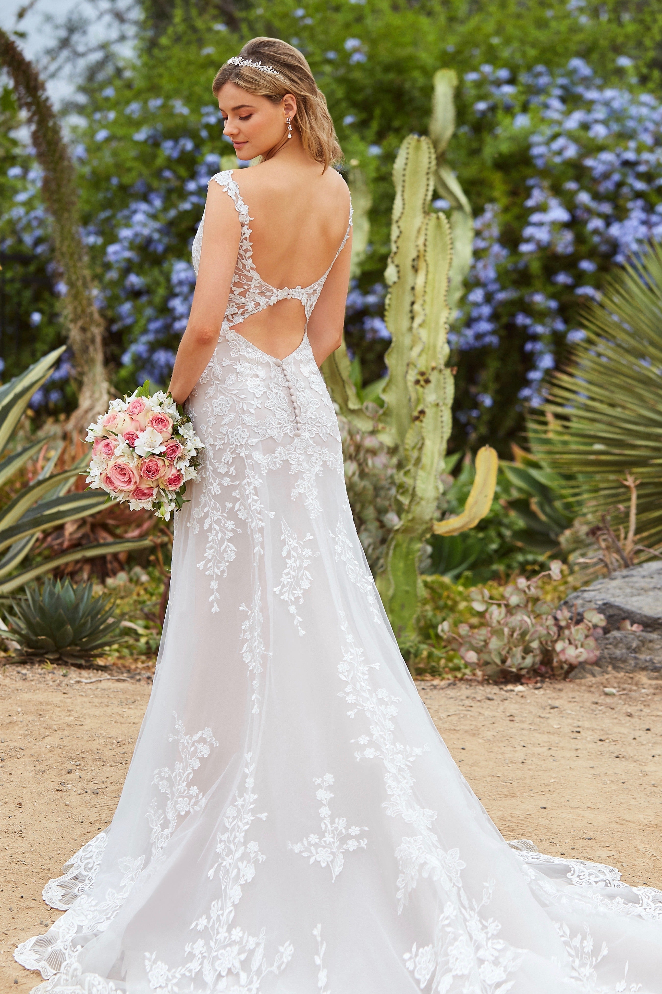 Rosabella Earrings Model Image 2