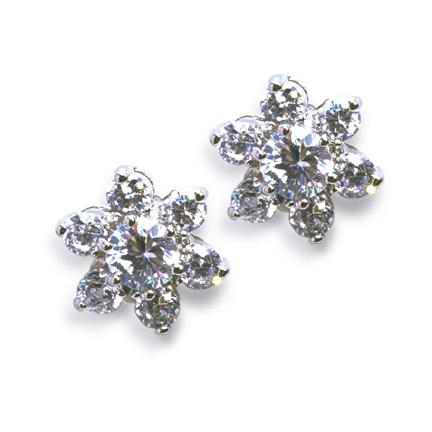 Violetta Cubic Zirconia Earrings