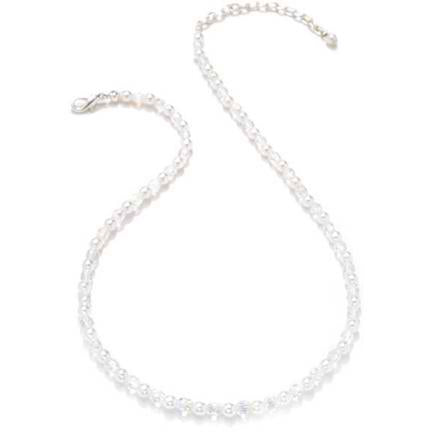 Zoe Colored Pearl and Crystal Necklace