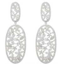 Estelle Floral Statement Earring