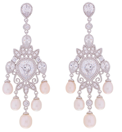 Eliana Freshwater Pearl Statement Bridal Earring