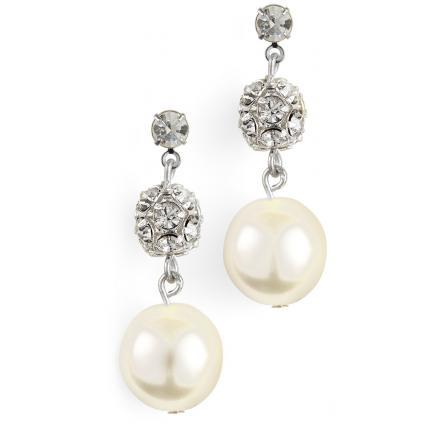 Ellie Colored Pearl Earrings from Anna Bellagio.