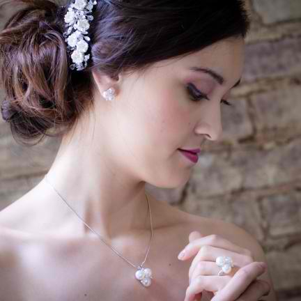 Emaline Necklace and Earring Set from Anna Bellagio