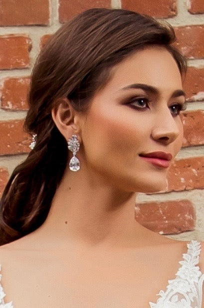 Florence Earring on Model 1