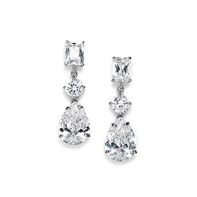 Kylie Cubic Zirconia Dangle Earring