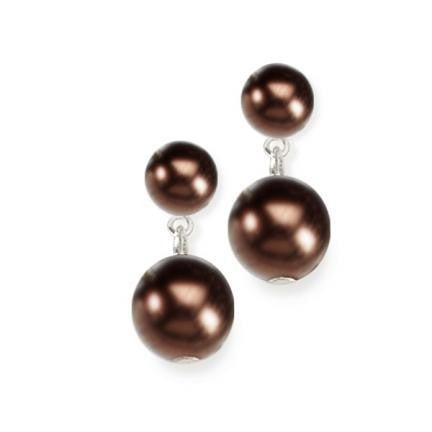 Cinnebar Olivia Colored Pearl Earrings